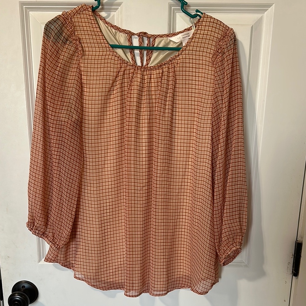 Lauren Conrad long sleeve shirt
